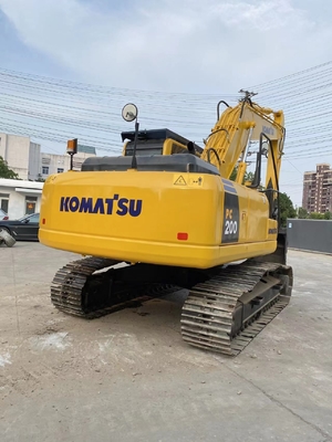 Oorspronkelijke KOMATSU PC200-8 tweedehands graafmachine van 20 ton met lage werktijden