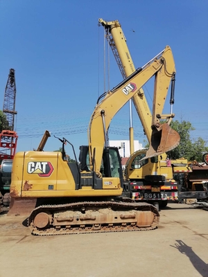 20 ton tweedehands graafmachine met kruiper graafmachine Cat 320GC en 110 kW vermogen in de handel