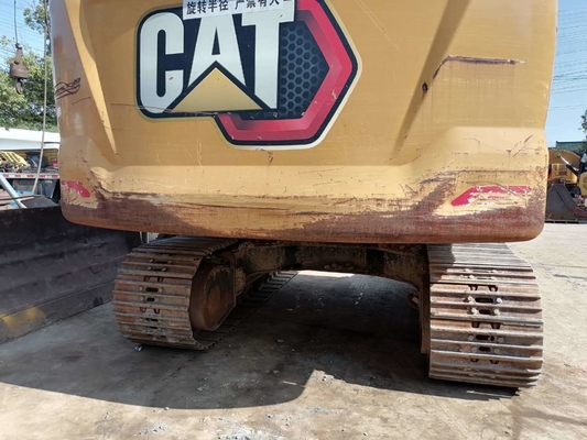 20 ton tweedehands graafmachine met kruiper graafmachine Cat 320GC en 110 kW vermogen in de handel