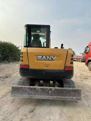 5ton Crawler Excavator Gebruikt Sany SY55 Originele verf Hydraulische Middelgrote Excavator