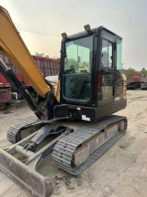 5ton Crawler Excavator Gebruikt Sany SY55 Originele verf Hydraulische Middelgrote Excavator