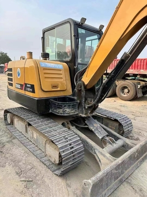 5ton Crawler Excavator Gebruikt Sany SY55 Originele verf Hydraulische Middelgrote Excavator