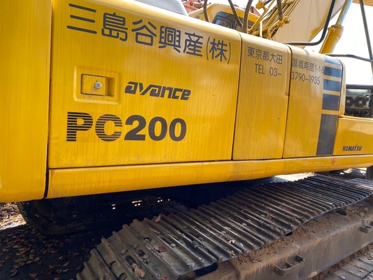 Jaar 2021 Gebruikte Komatsu PC200 Graafmachine 20TON Crawler Graafmachine met originele verf