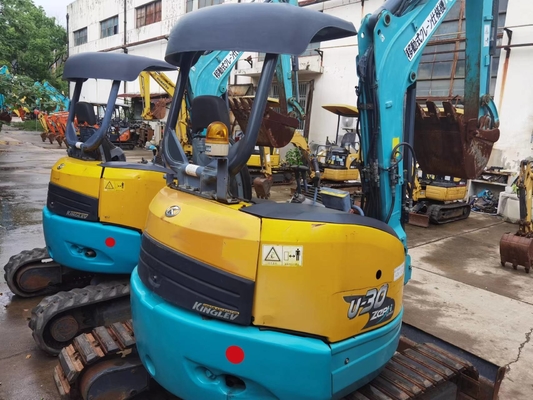 Tweedehands Kubota U30 Crawler Excavator Originele Hydraulische Digger in goede staat