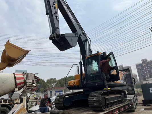 Hyundai 220LC-9s Gebruikte graafmachine met originele kleur en in goede staat in Korea