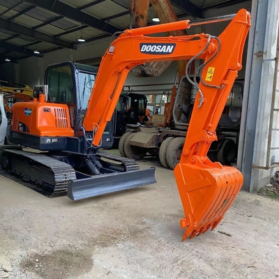 Doosan DX60 Gebruikte graafmachine Japan Originele verfgraver met 0.1m3 emmercapaciteit