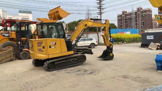 Japan USD Digger CAT 306E Gebruikte mini graafmachine met Liyuan hydraulische pomp