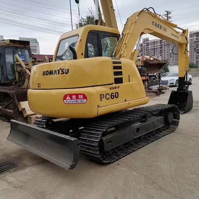 Uitstekende staat Gebruikte Komatsu PC60 6ton graafmachine Klaar om te werken