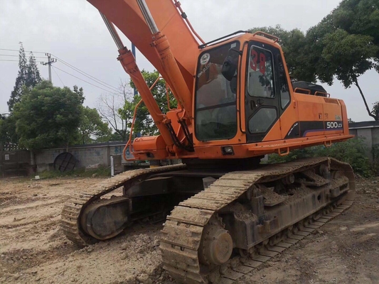 2021 Gebruikte Doosan DX500LC Crawler Excavator met originele verf en goede staat