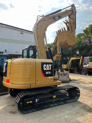 Goed gebruikte CAT 307E2 wielgraafmachine 20000 kg machine gewicht kruipmachine