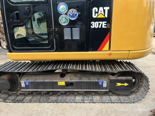 Goed gebruikte CAT 307E2 wielgraafmachine 20000 kg machine gewicht kruipmachine