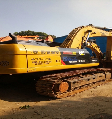 Gebruikte Caterpillar 336D2 wielgraver met originele Japanse motor in topconditie