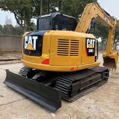 Goed onderhouden gebruikte graafmachine Caterpillar CAT 308E met originele kleur