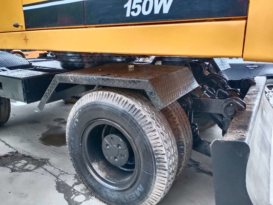 150W Gebruikte Hyundai wielgraafmachine Goed onderhouden tweedehands 15 ton zware apparatuur