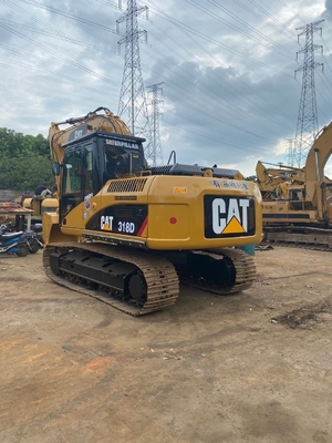 18000 KG Gebruikte Cat 318d graafmachine in goede staat en originele Japanse motor