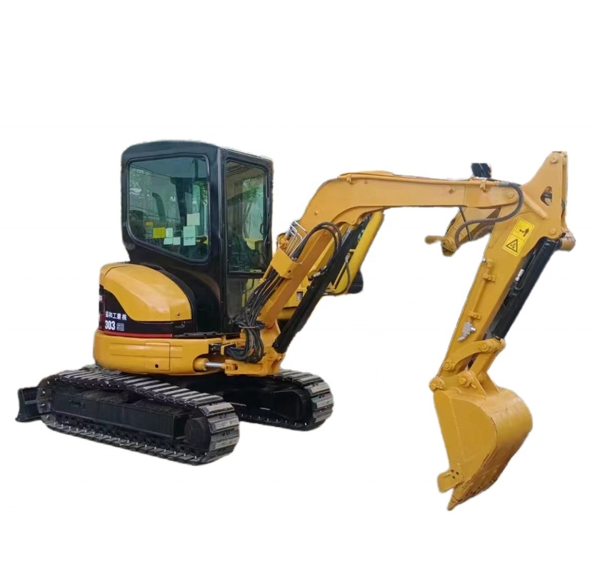 GEBRUIKT Originele verf Japan 3 TON EPA Motor Hydraulische graafmachine Caterpillar 303sr CAT303SR