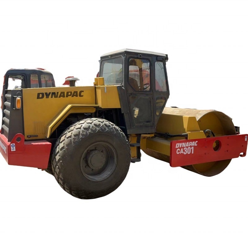 15 ton Dynapac CA301 gebruikte wegrol met originele verf en HINO-motor uit Japan