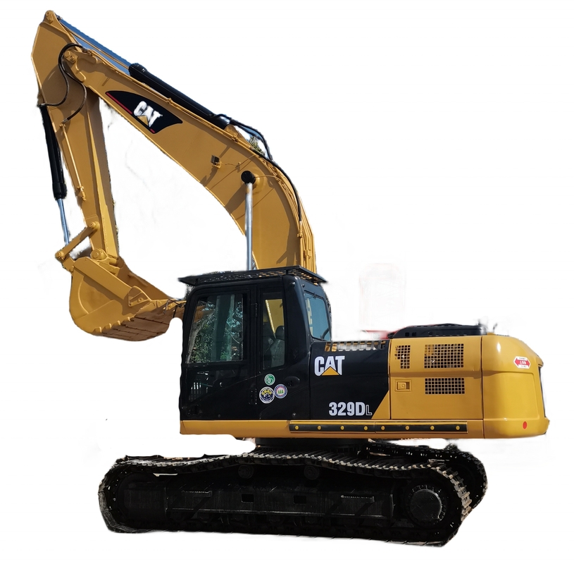 Originele Caterpillar 329D graafmachine voor boerderijen 29000 KG Crawler Digger in goede staat