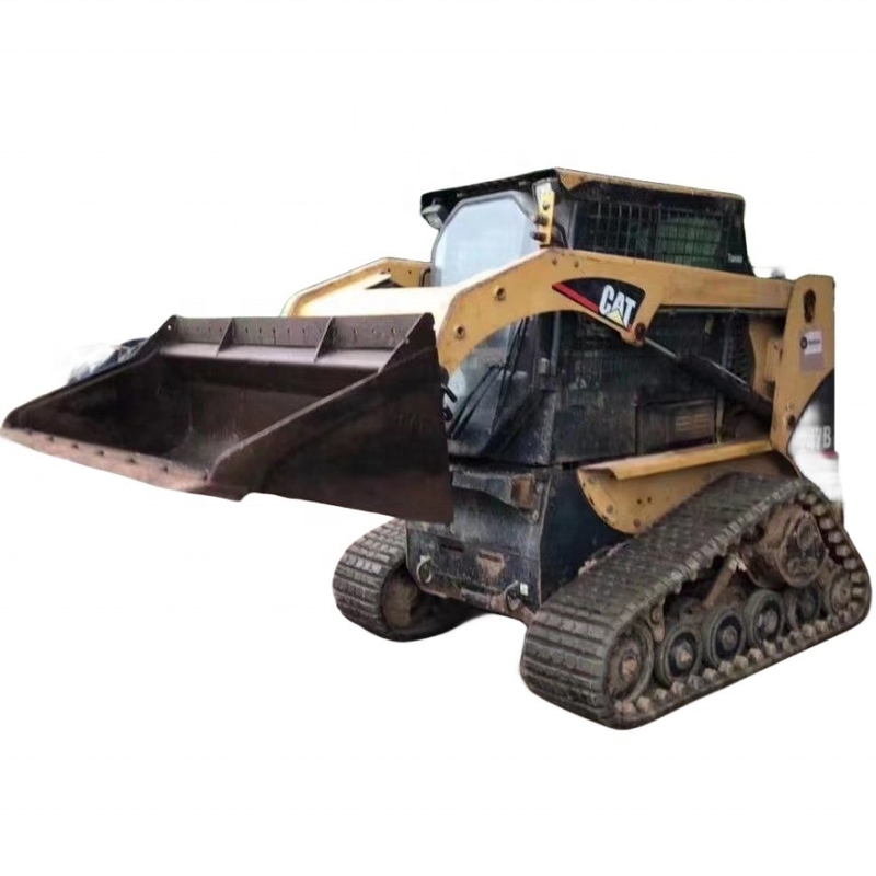 Gebruikte laadmachine Japan CAT 247B met Liyuan hydraulische cilinder en 3000 kg machinegewicht