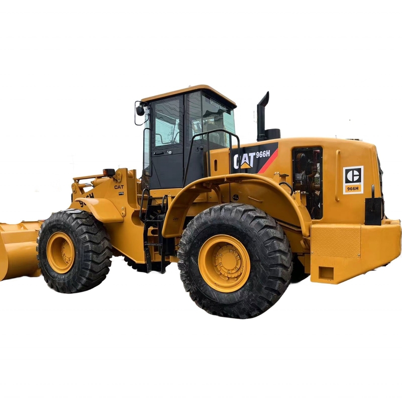 92 KW Gebruikte Japanse originele Caterpillar Loader Caterpillar 966H voor bouwmaterialen winkels