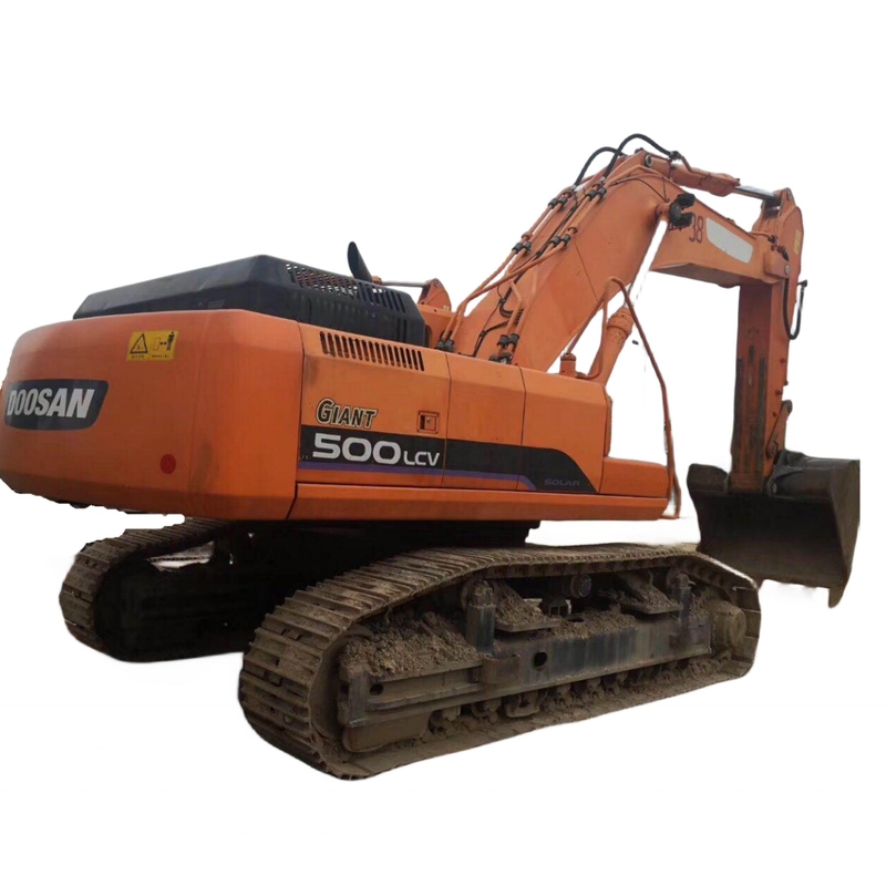 Draagbare graafmachine Doosan 500-7 in goede staat originele tweedehands graver