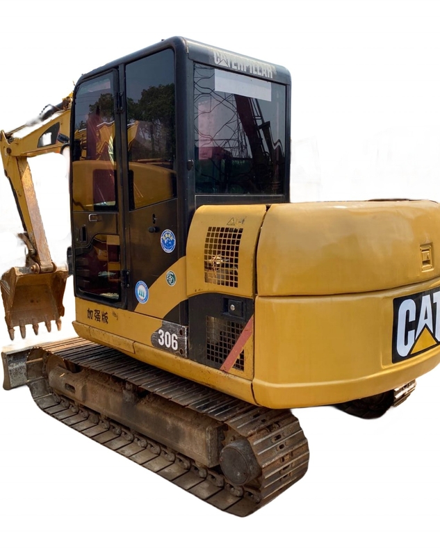 CAT 306 Mini graafmachine met Liyuan Hydraulische Pomp 0-2000 Werktijden Japan Originele