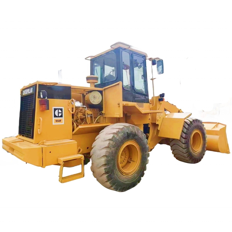 CAT 950F Tweedehands laadmachine in goede staat met originele verf en lage werktijden
