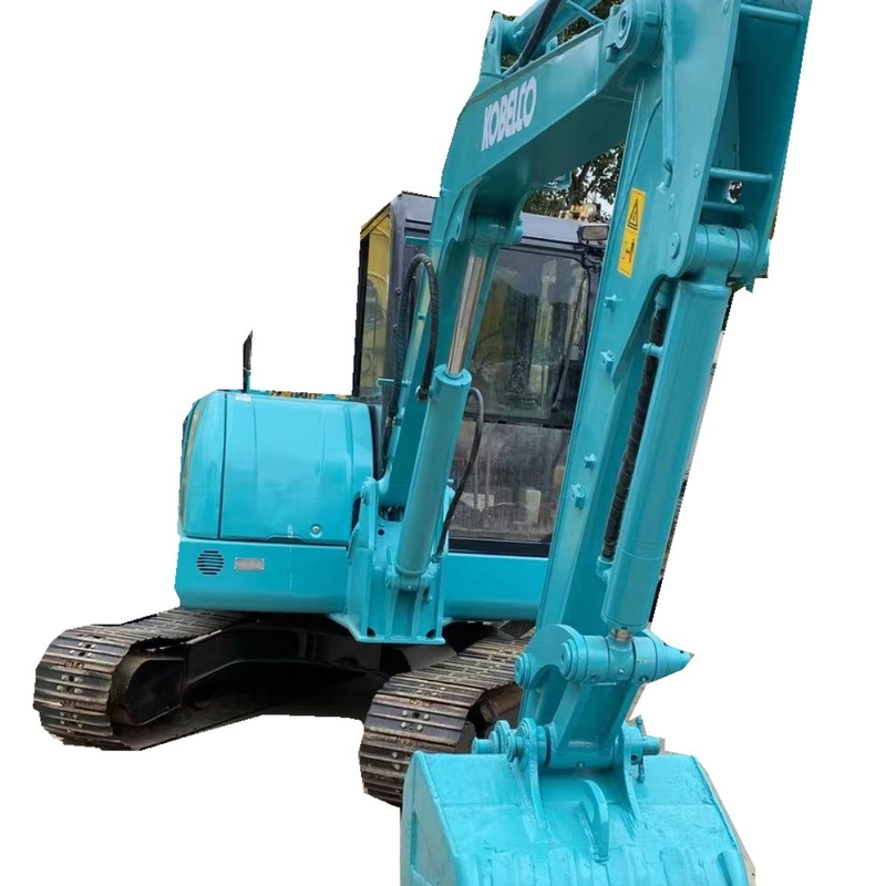 Gebruikte Kobelco SK60 mini graafmachine met Liyuan hydraulische pomp lage werktijden 0-2000