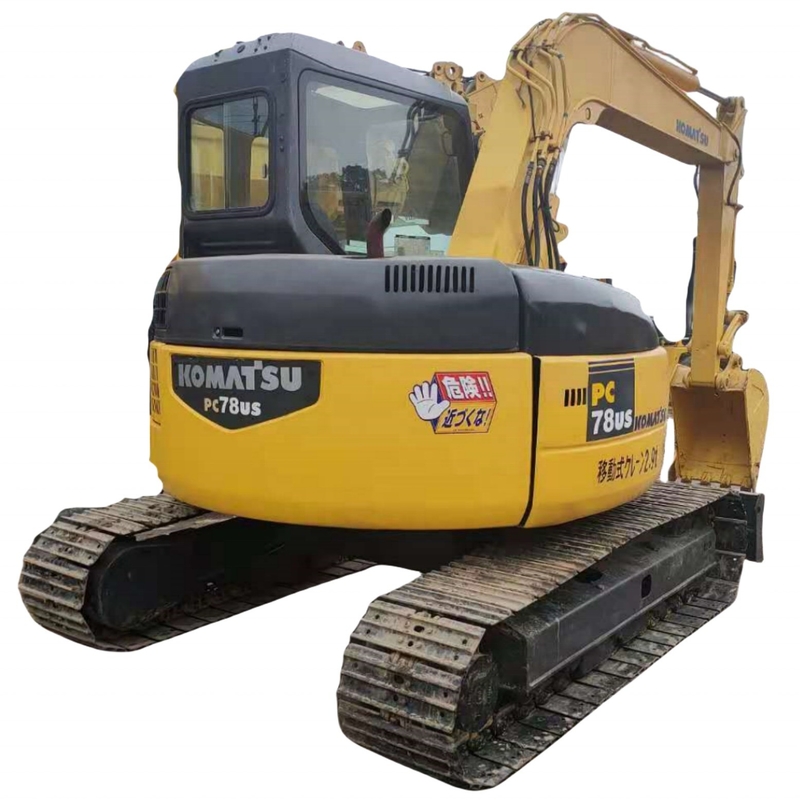 Komatsu PC78US Mini Graafmachine Japan Originele machine voor uw bouwbehoeften