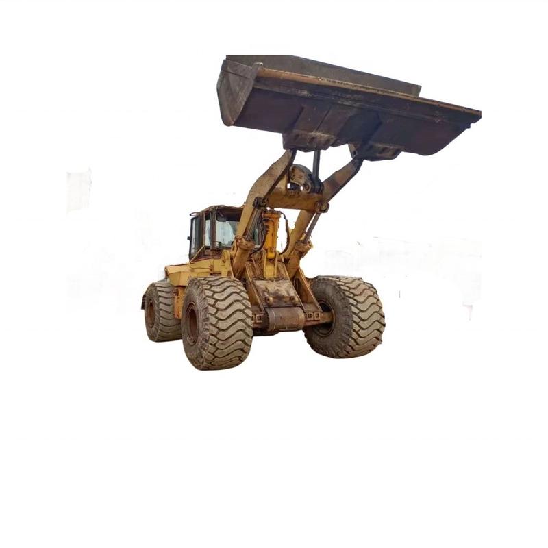 Tweedehands Caterpillar 966f laadmachine voor voedselwinkels Gebruikte Cat 966f wiellader