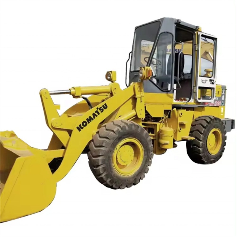 60 kW lage werktijden originele Japanse gebruikte Komatsu WA100 wiellader voor uw