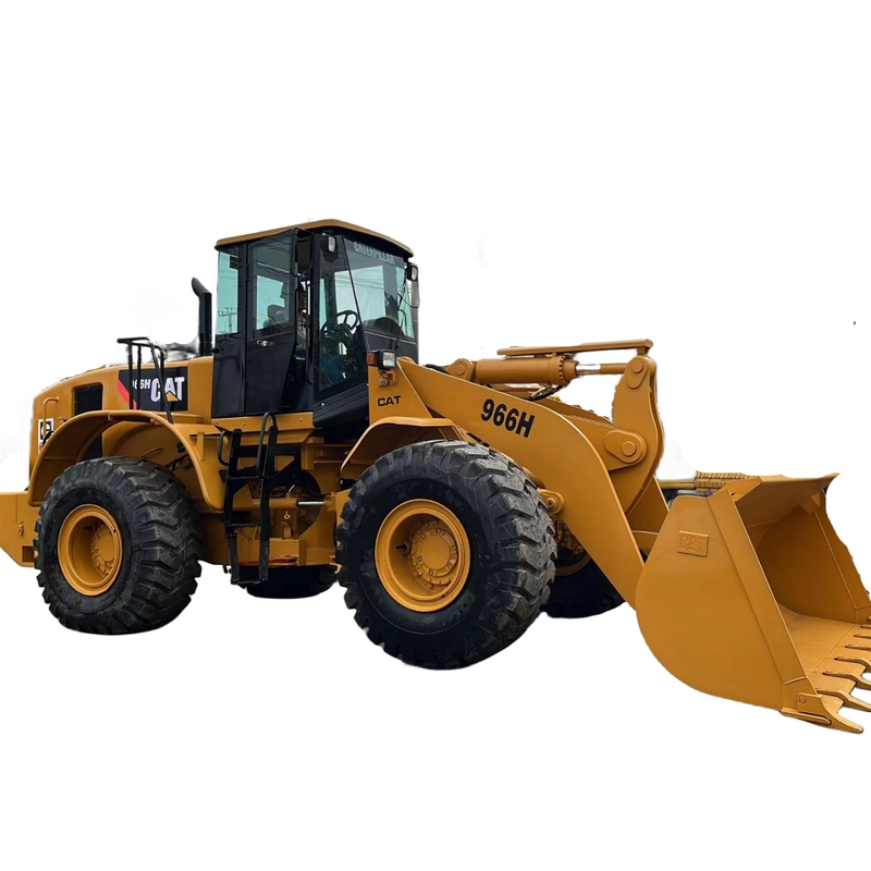Slechte werktijden CAT Caterpillar 966H Originele Japanse laadmachine CAT966H in goede staat
