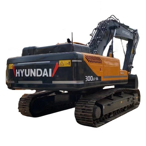 Gebruikte laadmachine Japan Originele trekkermachine met HINO-motor Hyundai 300LC-9S graafmachine