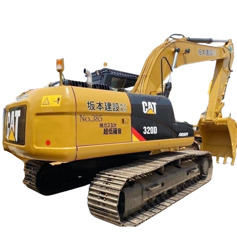 Goede staat Crawler Excavator CAT 320D Gebruikte graver uit Japan Originele tractor