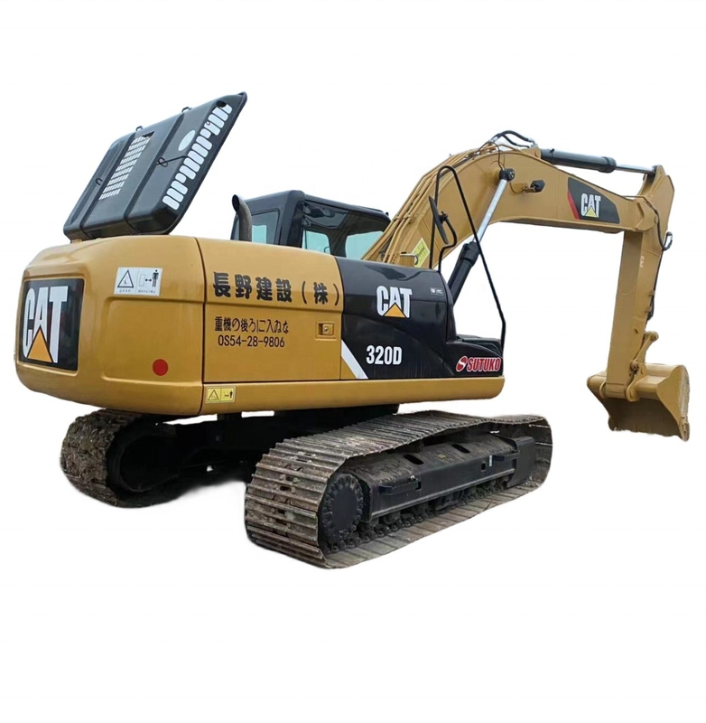 20ton Gebruikte CAT 320D graafmachine met EPA-motor en originele verf GDI Caterpillar 320D