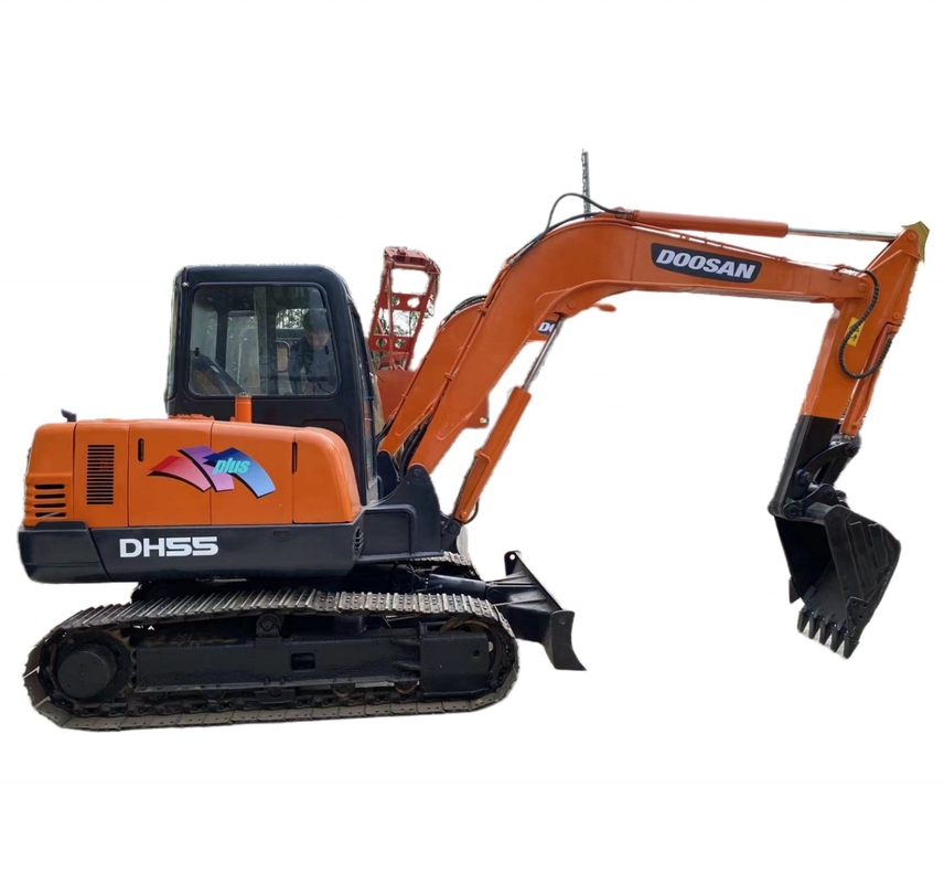 Gebruikte Caterpillar Excavator DH55 DH60 Original Paint Crawler Excavator met EPA motor