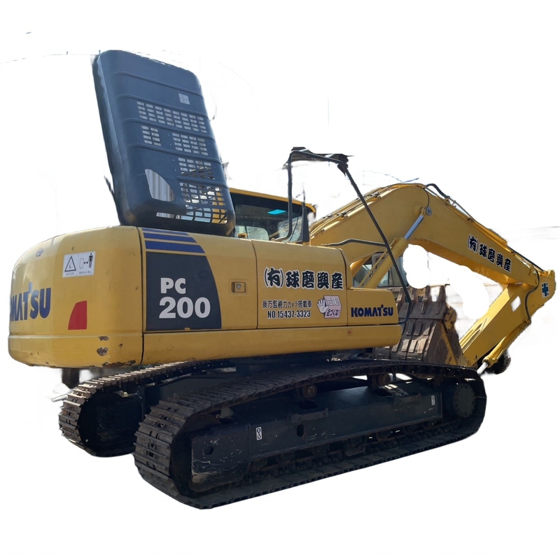 Komatsu gebruikt graafmachine Japan originele pc200 graafmachine voor bouwmaterialen winkels