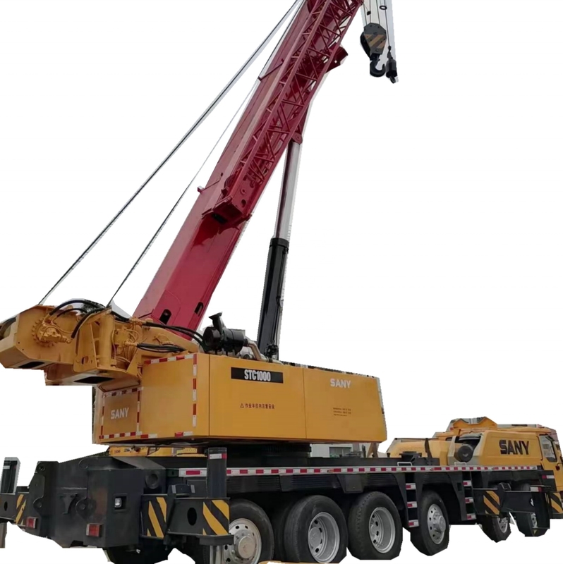 100 ton SANY STC1000 kruipkraan met originele verf en EPA-motor in goede staat
