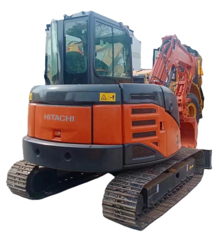 6500 KG Hitachi zx75us Gebruikte originele Japanse Mini Digger Crawler Excavator met EPA-motor