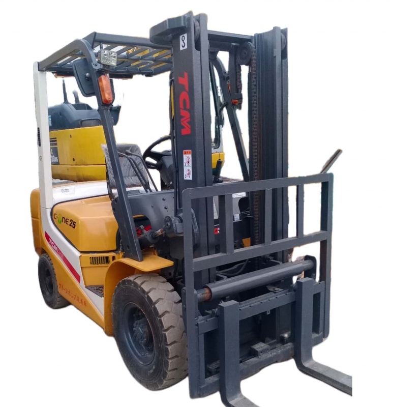 Japan Original TCM FD25 2Ton Vorklift met 96KW EPA Motor en Hydraulisch Systeem