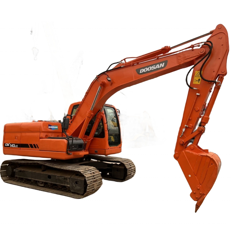 20kw gebruikte Doosan 15ton graafmachine DX140LC in Japan Originele gebruikte graafmachine Digger Doosan