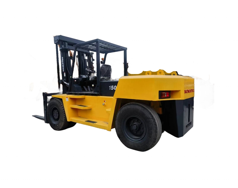 Goedkope USED 96KW Vorklift TCM FD15ton EPA Motor Hydraulische Vorklift KOMATSU FD15on