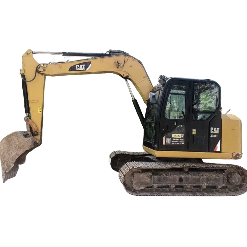 8 ton gebruikte Japanse originele verf Diesel graafmachine Mini Digger Caterpillar 308E2