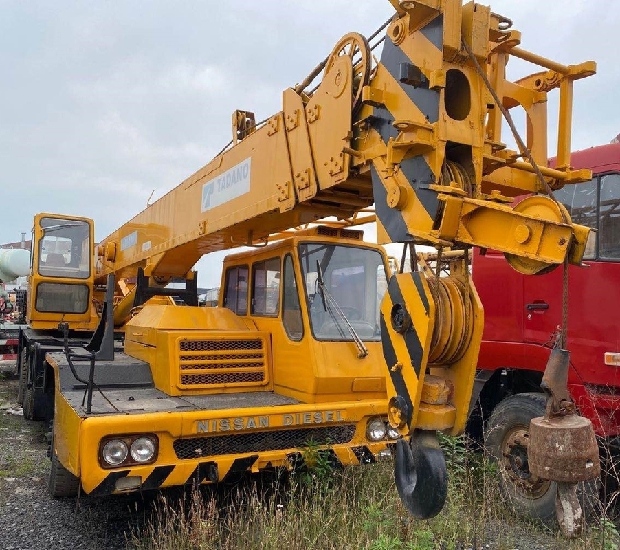 Originele Japanse TADANO 25 TON tweedehands hydraulische vrachtwagen kraan in Shanghai in goede staat