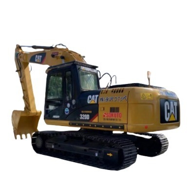 20000 kg Gebruikte originele verf Diesel graafmachine Crawler graafmachine Caterpillar 320D