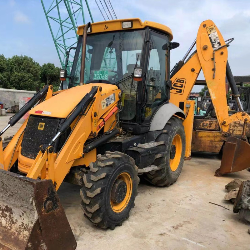 JCB 4CX/3CX Gebruikte boormachine met 0-2000 werkuren en Liyuan hydraulische klep