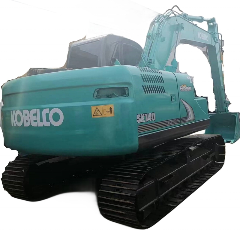 Gebruikte Kobelco SK140 graafmachine met originele verf en 0.1m3 emmercapaciteit uit Japan