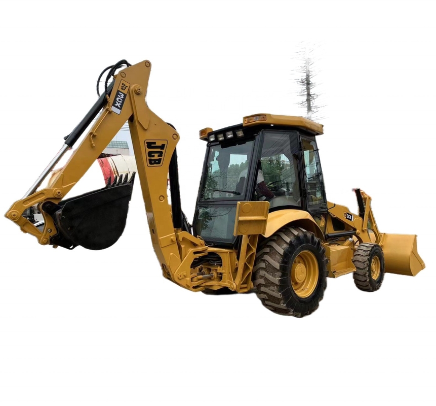 Jcb Gebruikte originele verf EPA-motor Hydraulische baggerlader JCB3cx Jcb 4cx in het Verenigd Koninkrijk 2022