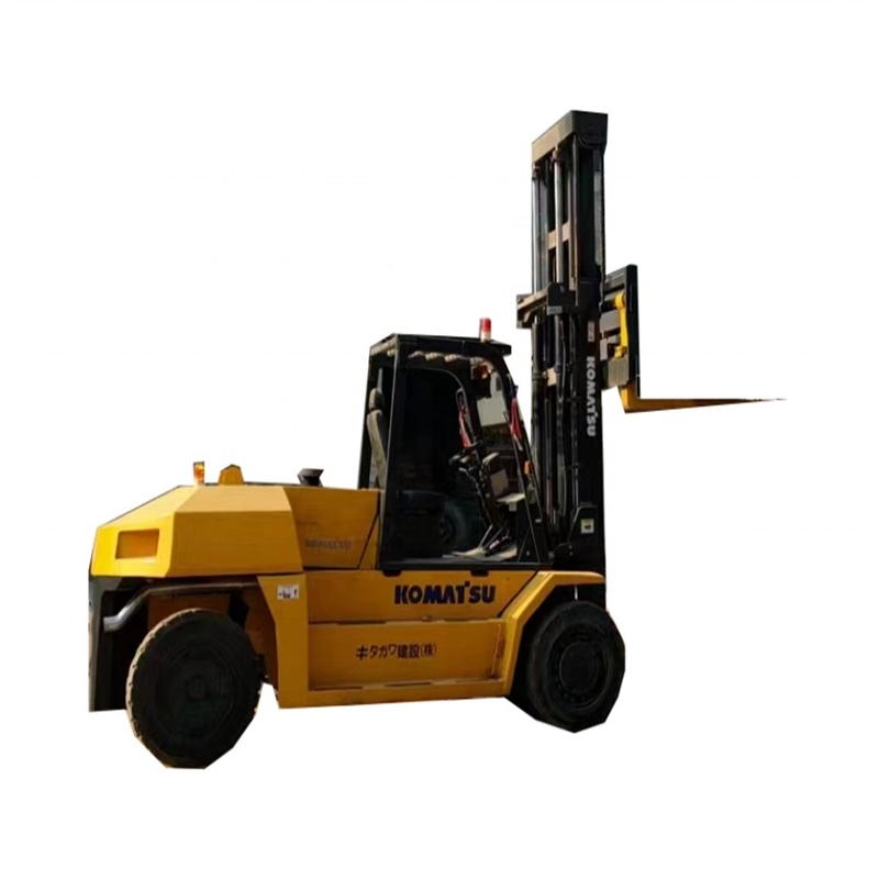 Eenvoudige bediening Gebruikte KOMATSU vorklift in originele kleur voor ongeëvenaarde kostenprestaties