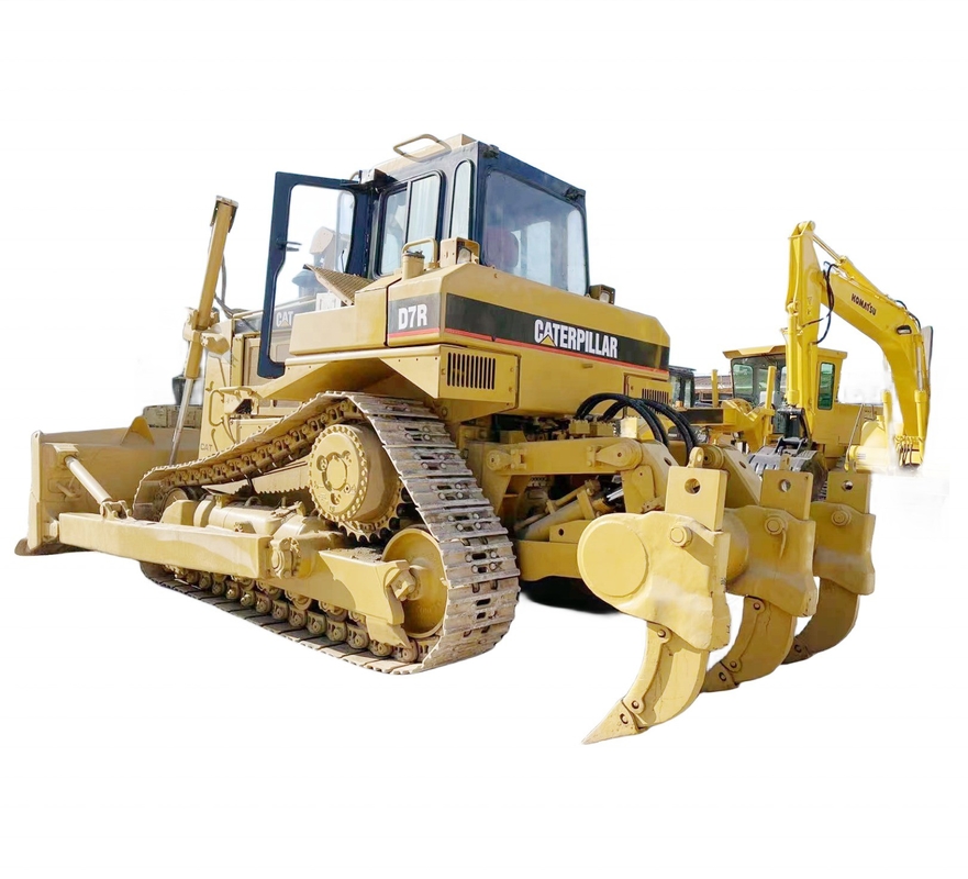 Gebruikte originele verf Caterpillar D7R EPA Motor Bulldozer met een emmercapaciteit van 3,6 m3
